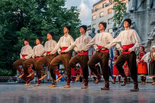 dancers hungarian costume