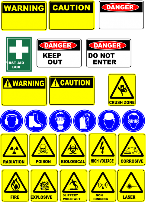 danger signs safety