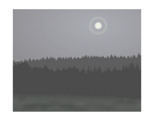 dark mist moon