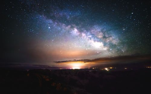 dark night clouds