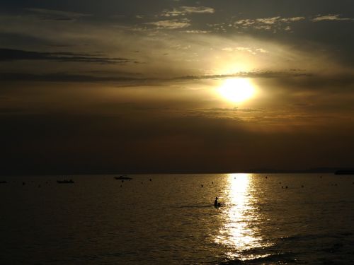 dark sea seascape