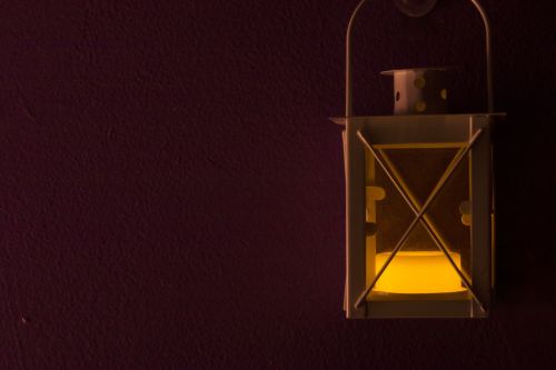 dark light lantern