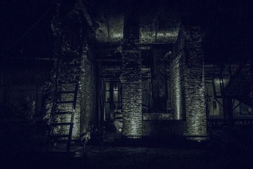 dark  abandoned  light