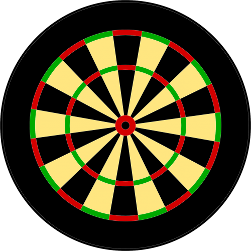 dart board circle
