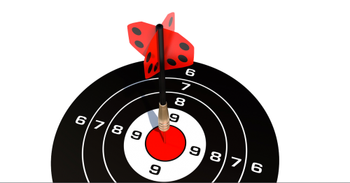 darts target bull's eye