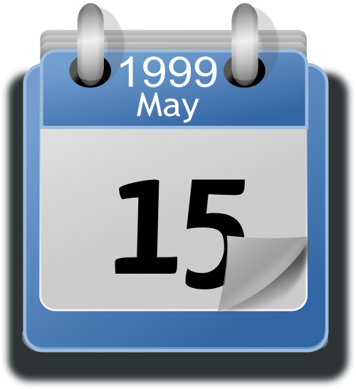 date calendar may