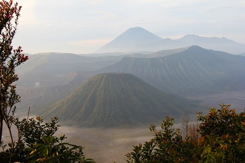 dawn  morning  mount bromo