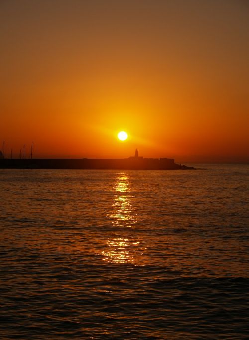 dawn sea port