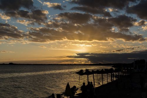 dawn landscape sunset