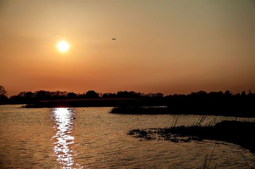 day sunset landscape