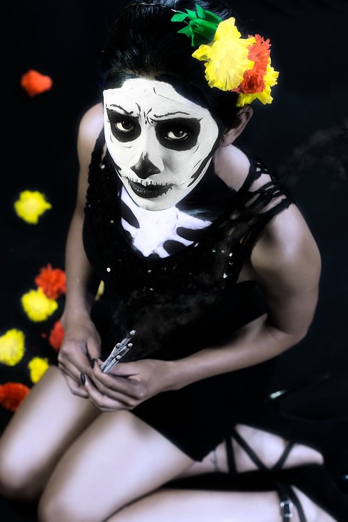 day of the dead  death  women