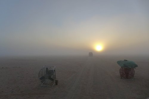 daybreak  sunrise  desert