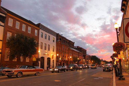 dc sunset street