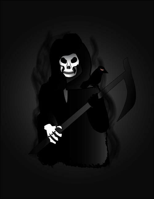 death reaper skull