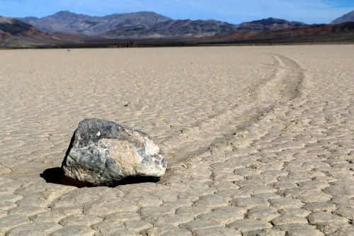 death valley sliding rock california