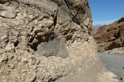 death valley sliding rock california