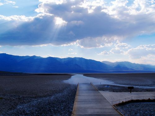 death valley dessert sunset