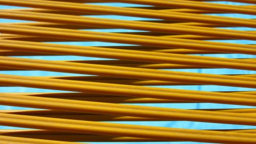 deck chair covering close up