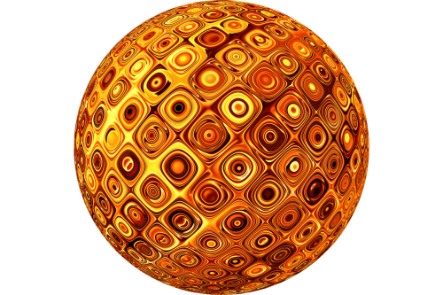 deco ball isolated