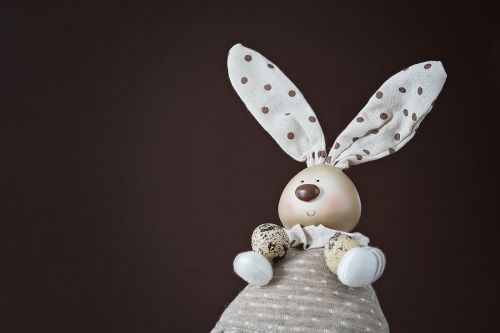 deco-hase easter bunny quail eggs