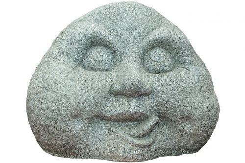 decoration face stone