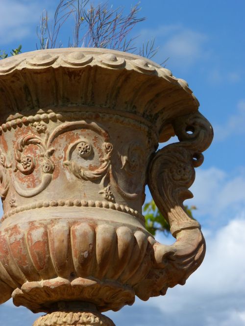 decoration planter terracotta