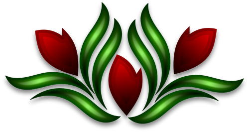 decoration flower motif