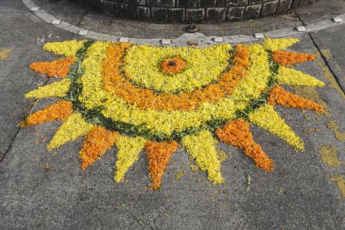 decoration flowers festival