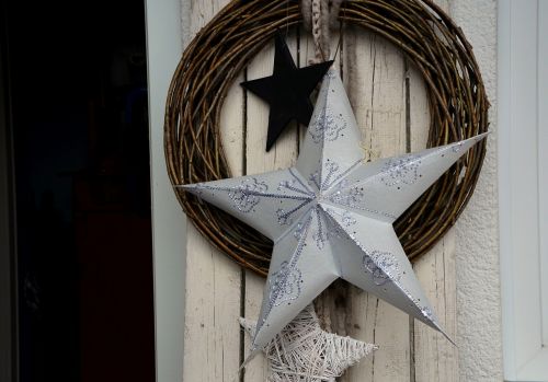 decoration christmas star