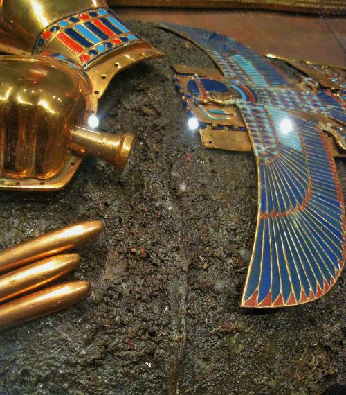 Decoration Detail On Tutankhamun