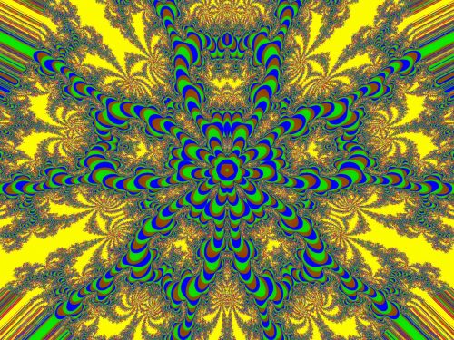 Decorative Fractal Kaleidoscope