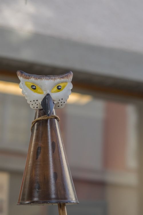 decorative items owl garden
