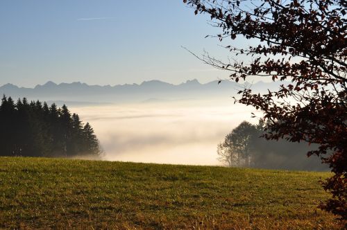 deep mist allgäu auerberg