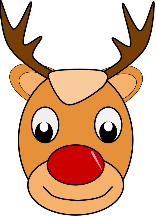 deer rudolph santa claus
