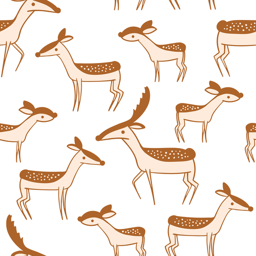 deer  pattern  design