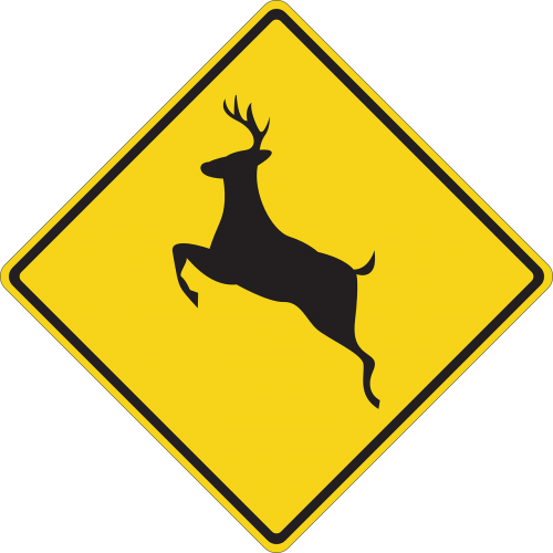 deer information warning