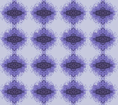Delicate Design Pattern In Purple