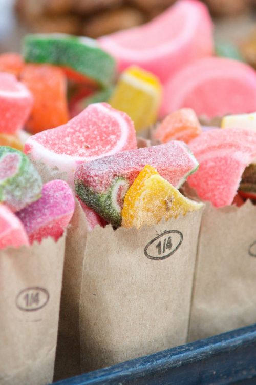 Delicious Colored Sugar Snacks