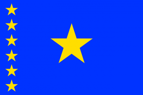 democratic republic of congo flag kinshasa