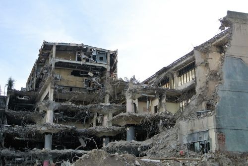 demolition building destruction