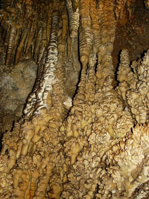 dendrites stalactites rock