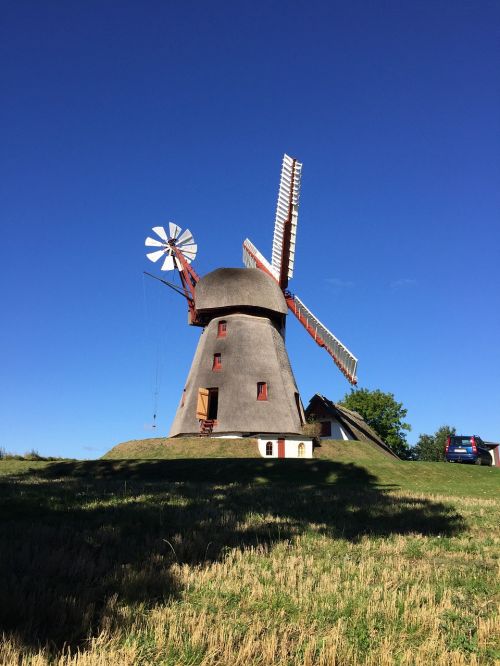 denmark windmill traditionally