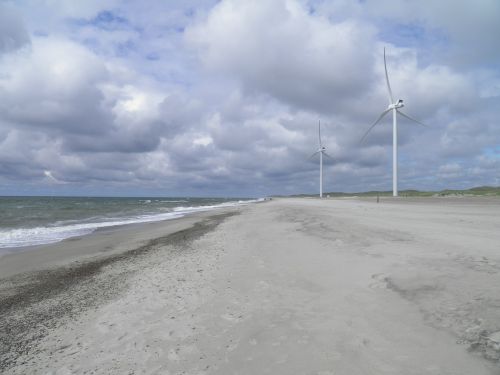 denmark north sea wind turbine