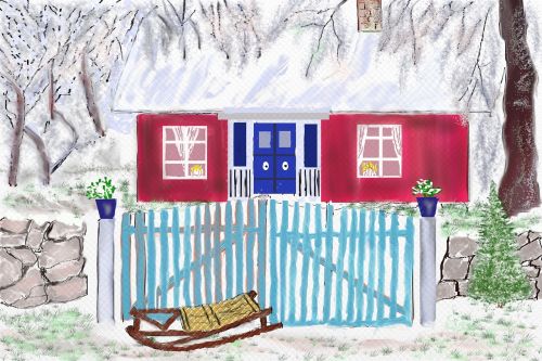 denmark winter holiday house