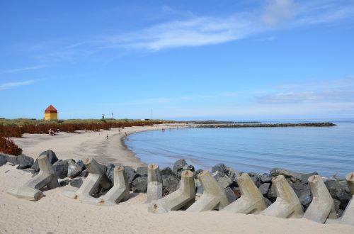 denmark beach sea