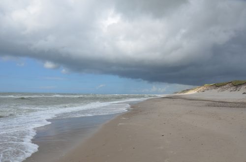 denmark north sea beach