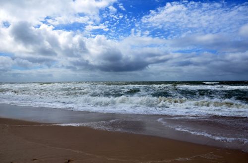 denmark north sea beach