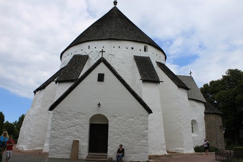 denmark  bornholm  church