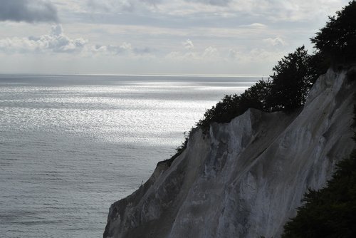 denmark  sea  white cliffs