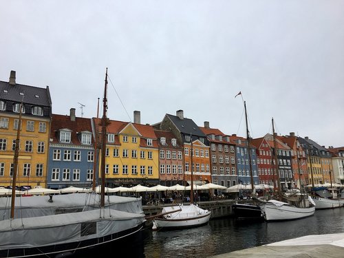 denmark  boat  copenhagen